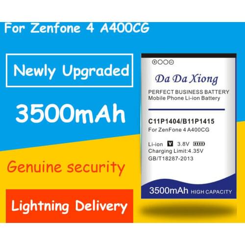 Free shipping 3500mAh C11P1404 B11P1415 Phone Battery for Asus ZenFone 4 ZenFone4 A400CG Replacement batteria