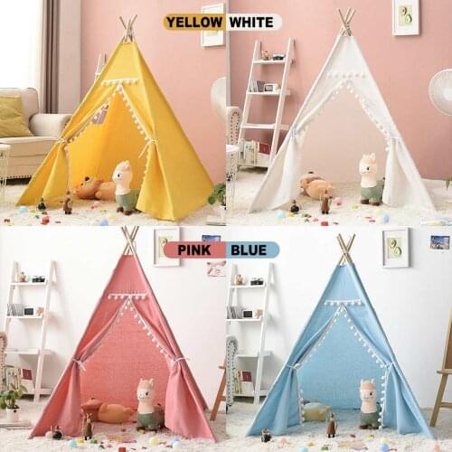 Tobogan Outdoor ChildrenS Large Camping Tent Outdoor Games Garden Child Teepee Toy Tents Folding Indian Tent Play/Tipi House