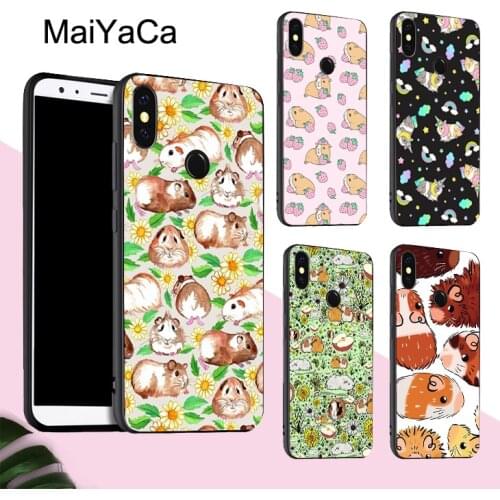 MaiYaCa Funny Guinea Pig Pattern Case For Xiaomi Mi 9T Pro Note 10 Lite For Redmi Note 8T 9S 7 8 9 Pro 9A 9C For POCO X3