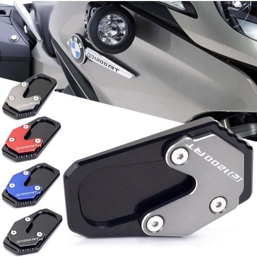 For BMW R1200RT R 1200RT R1200 RT 2014 2015 2016 2017 2018 Motorcycle Accessories Side Stand Enlarger R 1200 RT Gray Black