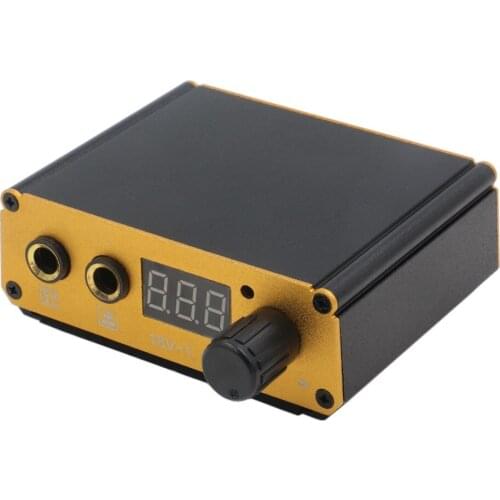 HJTAT NEW Style Tattoo Power Supply Mini Durable Tattoo Power Supply For Liner Shader Permanent Makeup Tattoo Machine