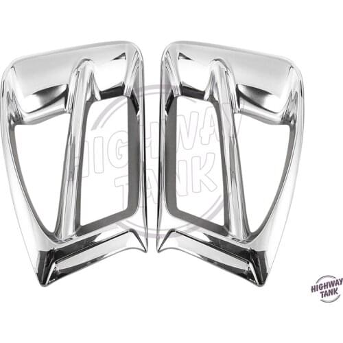 Chrome Motorcycle Air Exhaust Intake Accent Trim Decoration Cover case for Honda Goldwing GL1800 2012 2013 2014 2015 2016