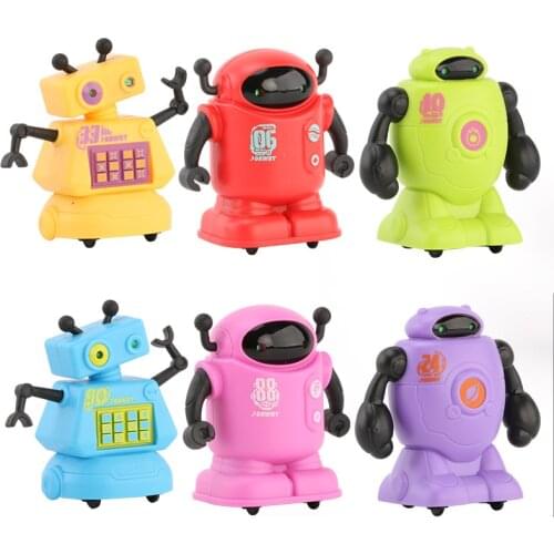 Following Car Induction Robot Multi Functional DIY Lovely Style Childrens Educational Drawing Line Inductive Truck Toys Gifts