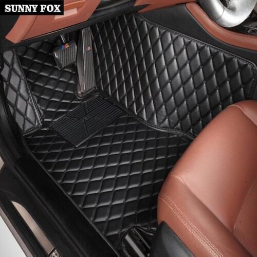 Car floor mats for Honda Accord 6th 7th 8th 9th generation full cover case car-styling carpet rugs liners (1998-)
