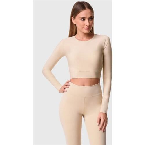 Superstacy Crop Top Mink