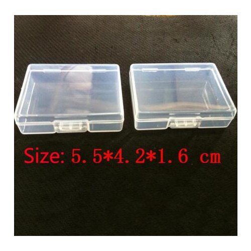 Many Sizes Transparent plastic box Storage Collections Item packaging box portable case Mini Case Clear Small Tools Box