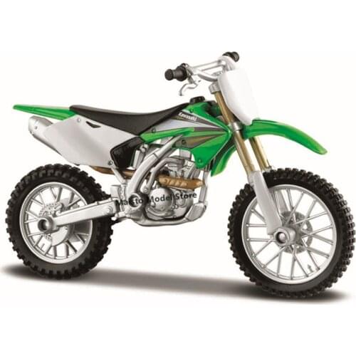 Maisto 1:18 scale Kawasaki KX 250F motorcycle replicas with authentic details motorcycle Model collection gift toy