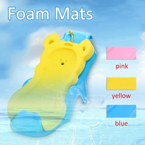 Baby Shower Air Cushion Bed Babies Infant Baby Bath Pad Non-Slip Bathtub Mat Safety Security Bath Seat Support Baby Safety Seat