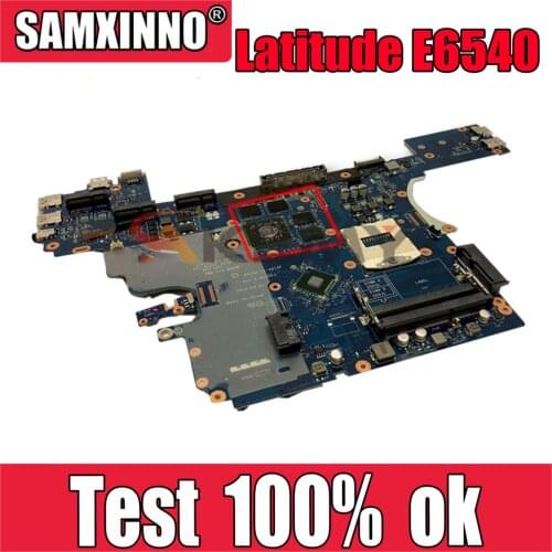 Original Laptop motherboard For DELL Latitude E6540 Mainboard CN-06G2HC 06G2HC LA-9413P SR17C PGA 947 216-0842036