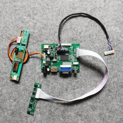 Fit LC121S1/LP121SA/LP104S5/B104SN01/N104S1 screen 800*600 controller board DIY kit LCD monitor VGA 2AV 20 Pin LVDS 1-CCFL