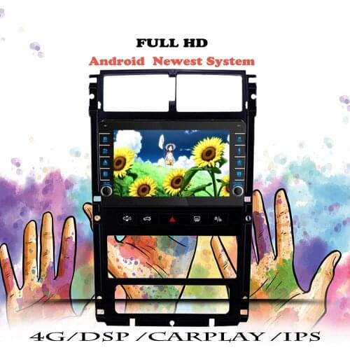 Car Radio Auto Android 10 For Peugeot 405 2015 2016 2017 2018 2019 2020 Multimedia Player Navigation GPS 2 din DVD Tape Recorder