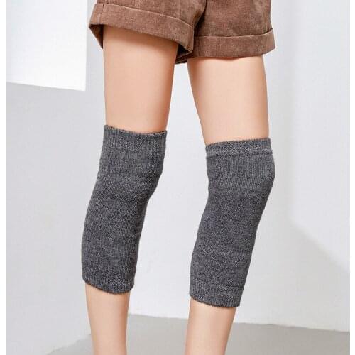 Autumn And Winter Self-heating Wool Thermal Knee Protector Sheath Cold Legs And Long Lacquer Cover Joint Elderly Cold Protection
