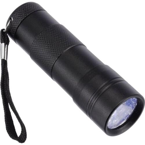 Ultra Bright Led UV Flashlight Torch Professional Light UV GEL Curing Light Use For Anti-counterfeiting Industry