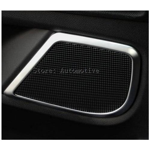 Loyalty 4pcs ABS chrome for Mercedes-Benz VITO 2016 2017 Interior Door Speaker Loudspeaker Panel Trim car accessories styling