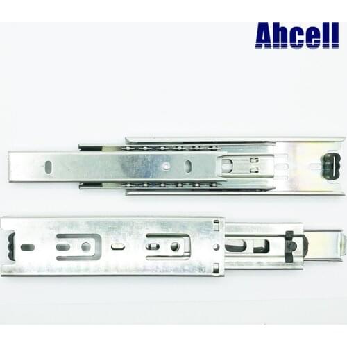 1 pair 6 inch 160mm Kitchen Furniture Smooth Quiet Rail Soft Close Steel Ball Bearing Desk Guide Linear Mini Short Drawer Slide