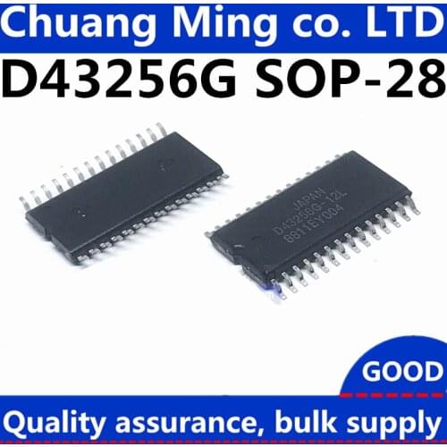 20pcs UPD43256G-12L D43256G-12L D43256G-15L D43256G SOP-28 IC In stock