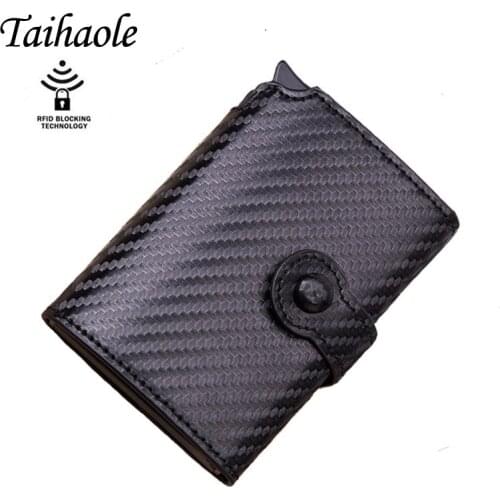 2020 New style Rfid Card Holder Men Wallet Money Bag Male Fashion Black Short Purse Small Leather Slim Mini Wallets for Women