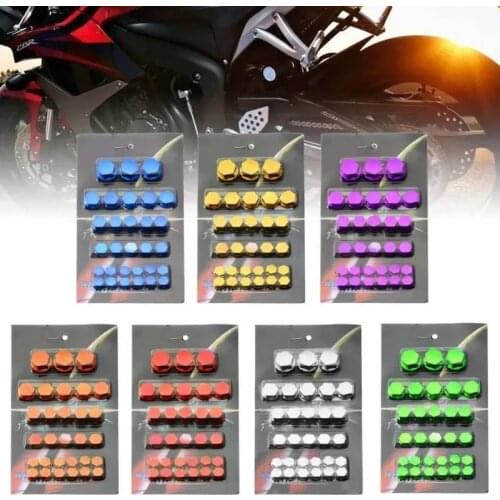 30Pc/Set Motorcycle Modification Accessories Head Screw Cover Decorative Suitable for motorcycle scooter screw cover Accessories