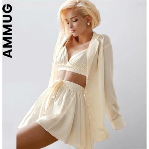 Женские комплекты для сна AMMUG China At AliExpress