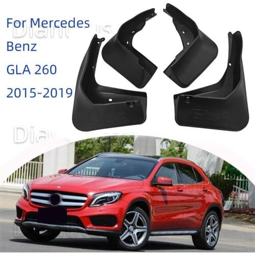 For Mercedes Benz GLA 260 2015-2019 Car Mudguard Anti-splash Anti-Fouling Front Rear Fender Accessories