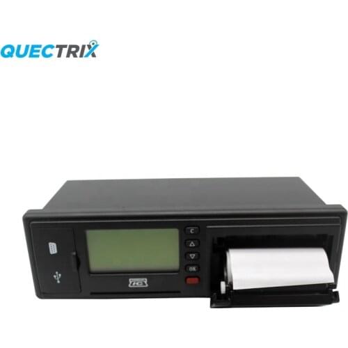 Car gps tracker with rfid reader camera fuel sensor temperature sensor engine cut off digital tachograph QTM600A