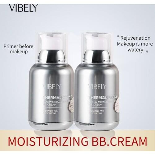 Base Cream Moisturizing Brighten Skin Tone Concealer Primer Invisible Pores Long-lasting Waterproof Isolation Cream Makeup TSLM1
