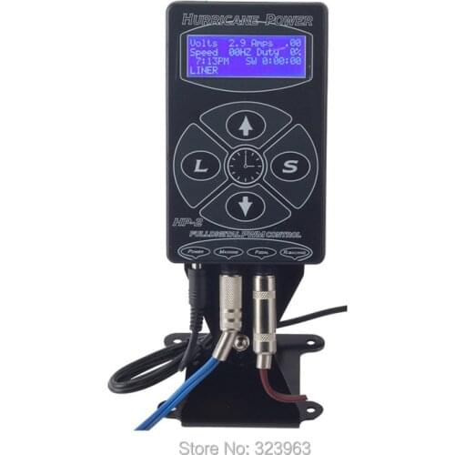 HP-2 Digital LCD Tattoo Power Supply Hurricane Rotary Tattoo Machine Tattoo Supplies Permarent Makeup Tattoo Power Supply