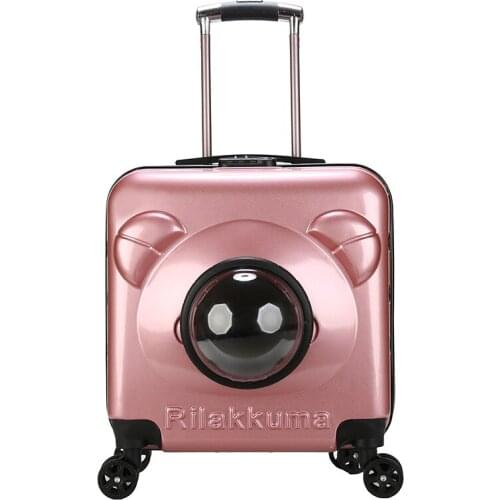 Pet luggage Carrying case for air travel Portable cat luggage travel cat carrier supplies pet products