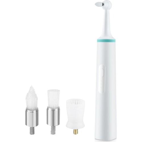 Electric Tooth Polisher Multifunctional Dental Stain Plaque Tartar Remover 4 in 1 Teeth Whitening Deep Cleaning Tool Dropship