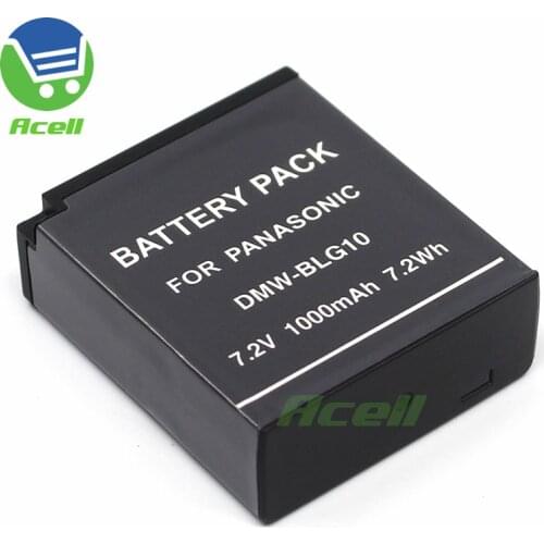 DMW-BLG10E Battery for Panasonic DC-G110 DMC-LX100 GF3 GF5 GF6 GX7 ZS110 TZ80 TZ100 DC-ZS70 ZS80 ZS220 Camera Replace DMW-BLE9E
