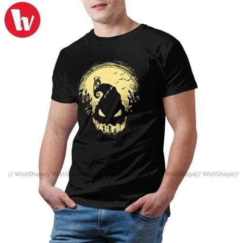 Halloween Tshirt Fashion 100 Cotton Short Sleeves T Shirt Printed Beach T-Shirt Mens Oversized