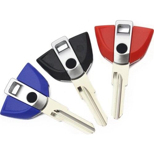 Key Can Loaded With Chips 1 Blank Motorcycle Replacement Keys Cut Blade For BMW C650GT