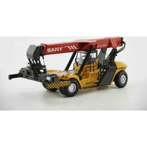Collectible Alloy Model Gift SANY 1:50 Container Front Crane Engineering Machinery Vehicles Diecast Toy Model For Decoration