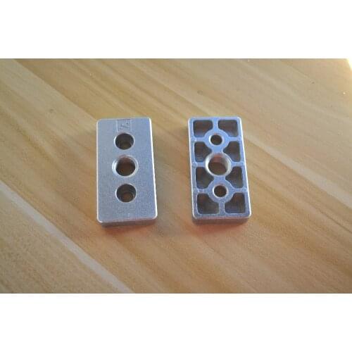 4080 end connection plate piece aluminum for profile 1pcs