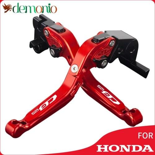 Motorcycle CNC Aluminum Adjustable Brake Clutch Levers For HONDA CB125 / F / R 2019 2020 2021 CB 125 125F 125R CB125F CB125R