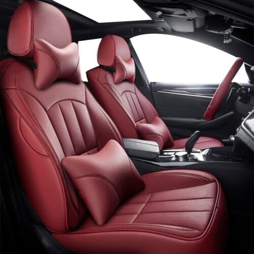 Front + Rear) Special Leather car seat covers For Lexus All Models ES IS-C IS LS RX NX GS CTH GX LX RC RC-F auto accessories