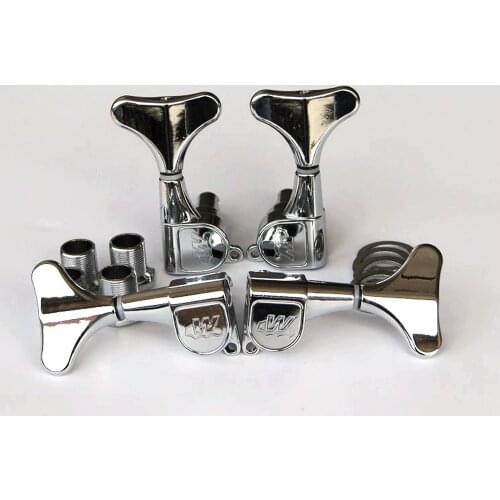 R2L2 Wilkinson Diecast Bass Tuner Tuning Peg Chrome Right Handed WJB-650-CR New