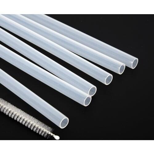 6x Straws +1x Cleaning Brush Set Replacement For Hydro Flask Wide Mouth Bottle For Camping Hiking Outdoors Sports Accessories