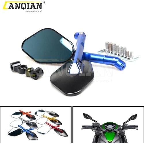 Universal M8 M10 Aluminum motorcycle rearview Side mirror For honda cb650f cbr125 pcx 125 nc750x Yamaha mt07 fz07 R1 R15 FZ8