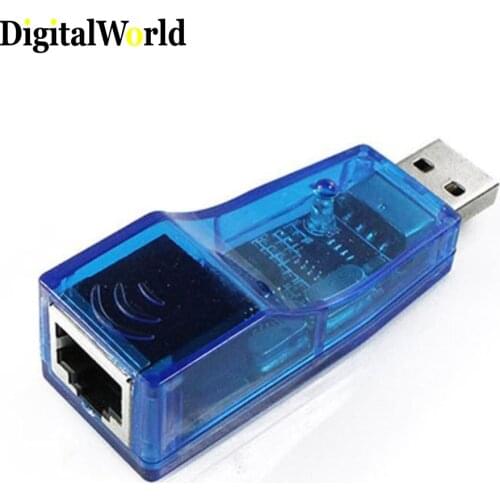 High Quality USB 2.0 To LAN RJ45 Ethernet Network Card Adapter Full-speed USB device For PC 10/100Mbps
