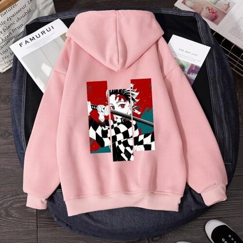 Japan Kawaii Hoodie Unisex Cartoon Sweatshirts Couple Sportswear Ulzzang Harajuku Anime Men Women Hoodies HIP HOP Clothes Male