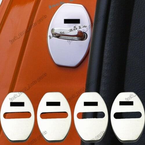 With sign Door Lock Buckle Protective Cover For Audi A6L A4L A1 A3/A7 A5 Q3 Q5
