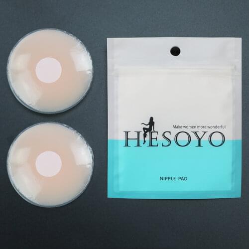 Womens Breast Petals Silicone Nipple Pad Silicone Self-adhesive Invisible Chest Pad Ladies Evening Dress Bra Pads 1 Pair