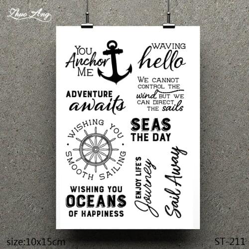 ZhuoAng We can control wind pattern design clear stamp / scrapbook rubber stamp / craft clear stamp card / seamless stamp