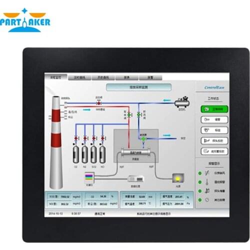 17 Inch Industrial Panel PC All In One PC Intel J1800 J1900 3855U i5 i7 CPU Touch Screen Computer Windows 7/10/Linux Ubuntu