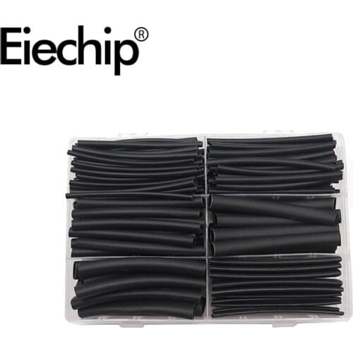 180pcs Heat Shrink Tubing Tube Wire Cable Shrinking sleeve, Polyolefin Insulated waterproof 3:1 Assorted kit