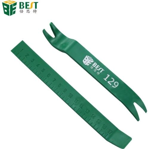 BST-129 Double Bend Head Plastic Pry Tool Spudger for Car Automobile Cell phone Repair Assemble Disassemble