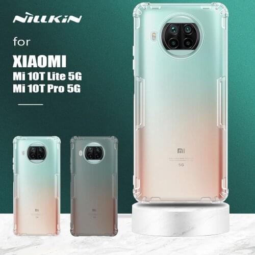 Nillkin for Xiaomi Mi 10T Lite 5G Case TPU Silicone Clear Back Cover Protective Phone Case for Xiaomi Mi10T Pro Mi 10T Lite 5G