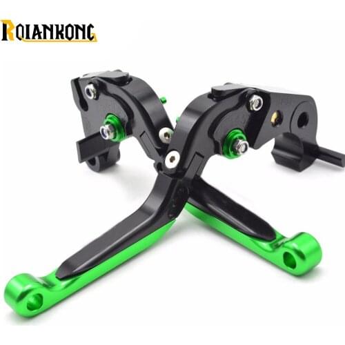 For KAWASAKI NINJA300 NINJA 300 2013 2014 2015 2016 Brake Clutch Levers Motorcycle CNC Aluminum Adjustable Hand Grips Handle