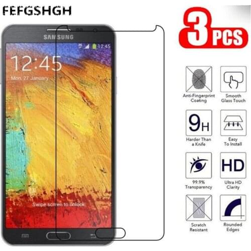 For Samsung Galaxy Note 3 Neo / Lite SM-N7505 / Note 3 Front Protective Tempered Glass Film SM-N900 N9000 N9005 Screen Protector